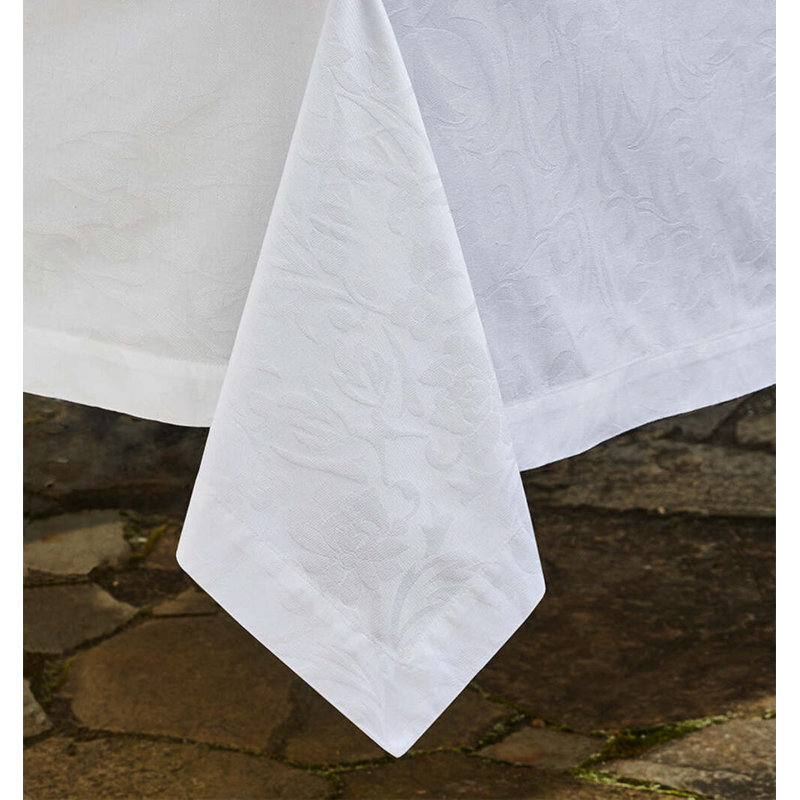 Itria Handmade Floral Tablecloth, 108" L x 70" W