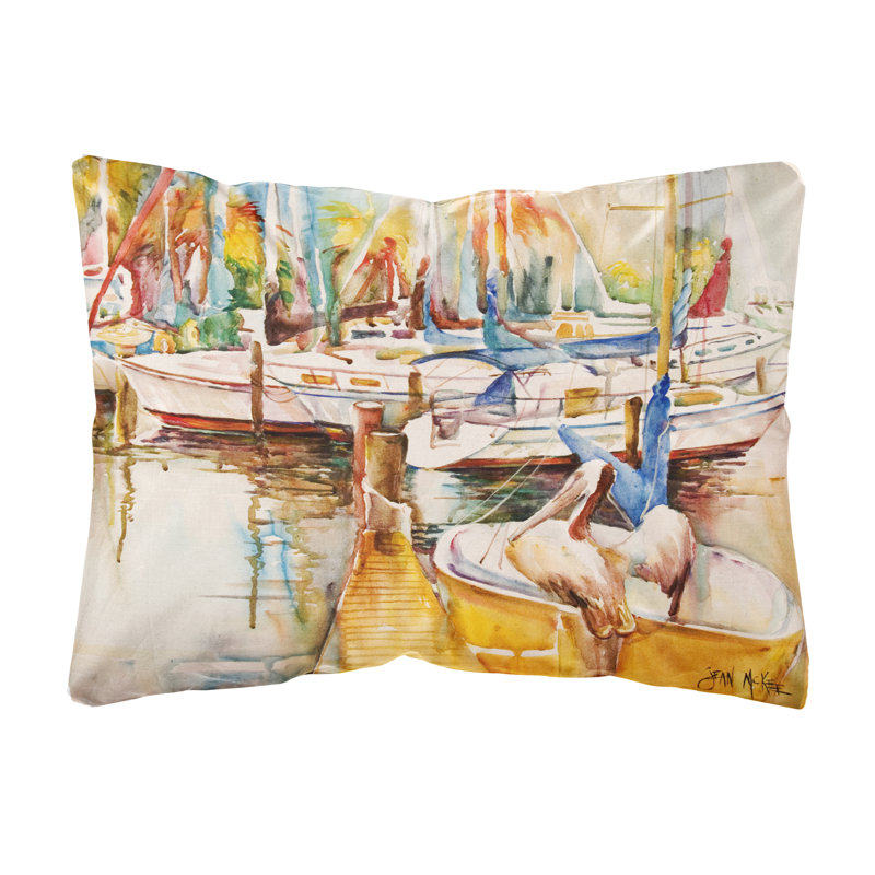 Coussin intérieur/extérieur pelican golden days Sailboat