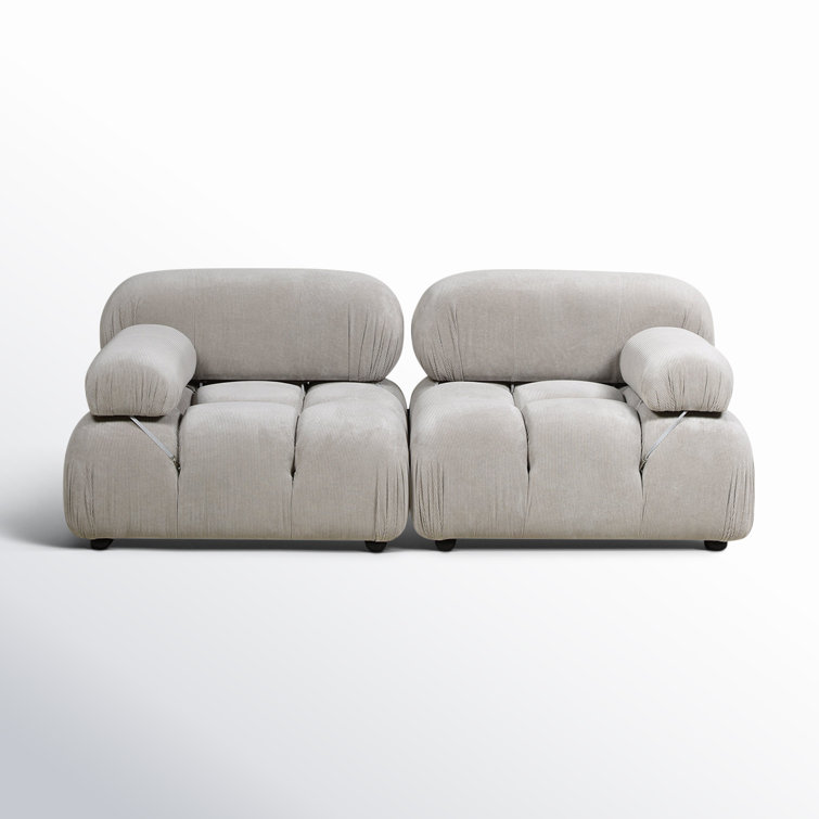 Sigma 73" Upholstered Loveseat