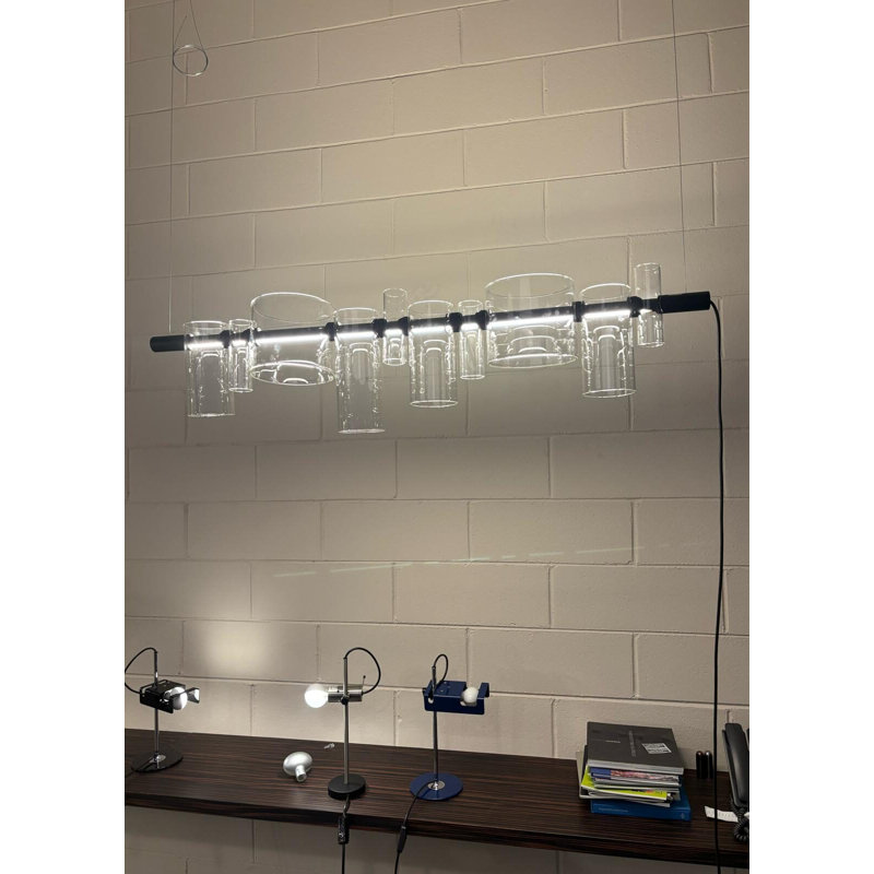 Dancing 2 - Light LED Pendant, Transparent, Clear