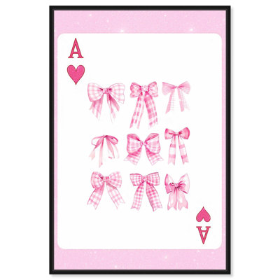 «Bow Card», impressions sur toile par 