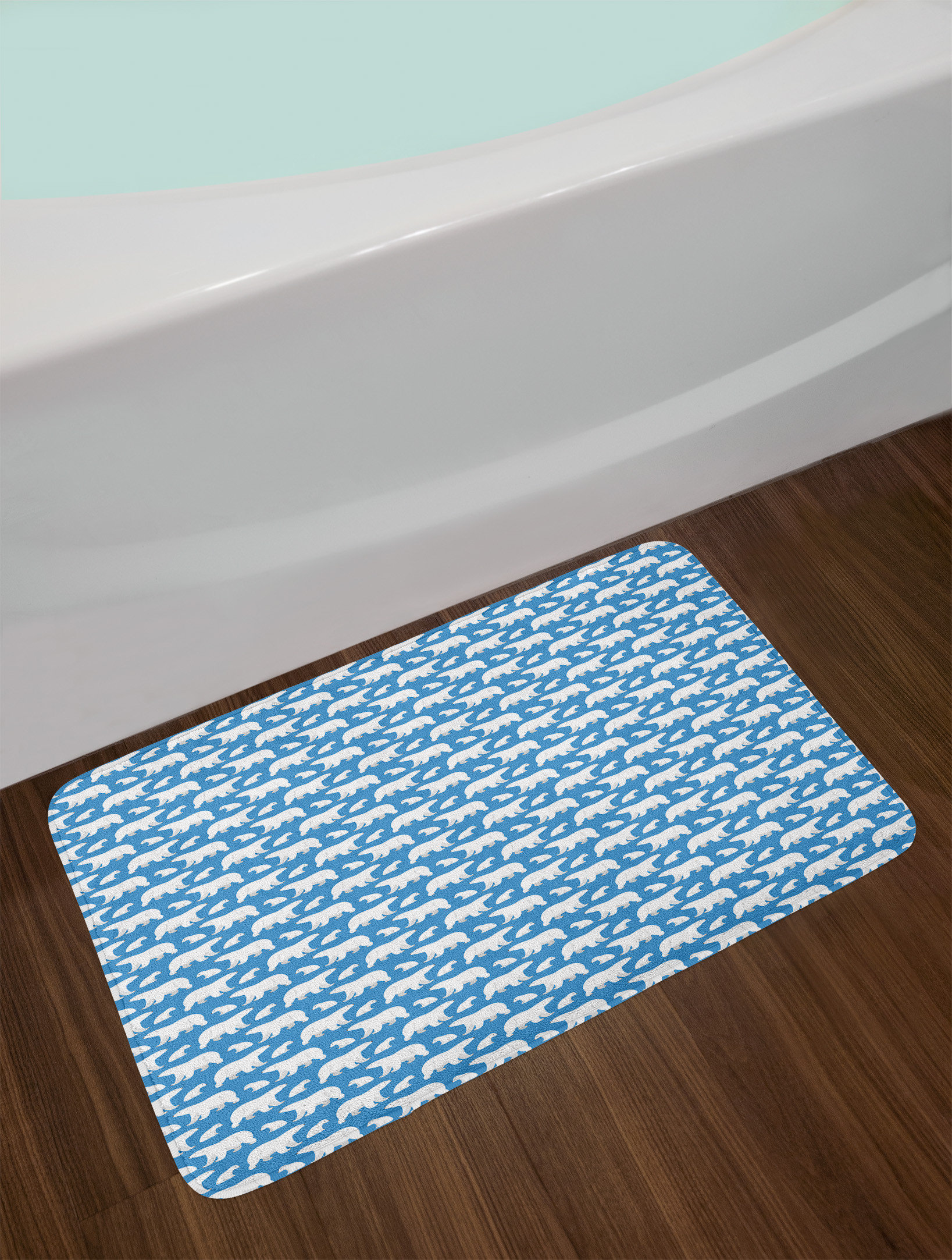 East Urban Home Penney Bath Mat Wayfair