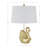 24" Resin Swan Table Lamp With Shade-610725251