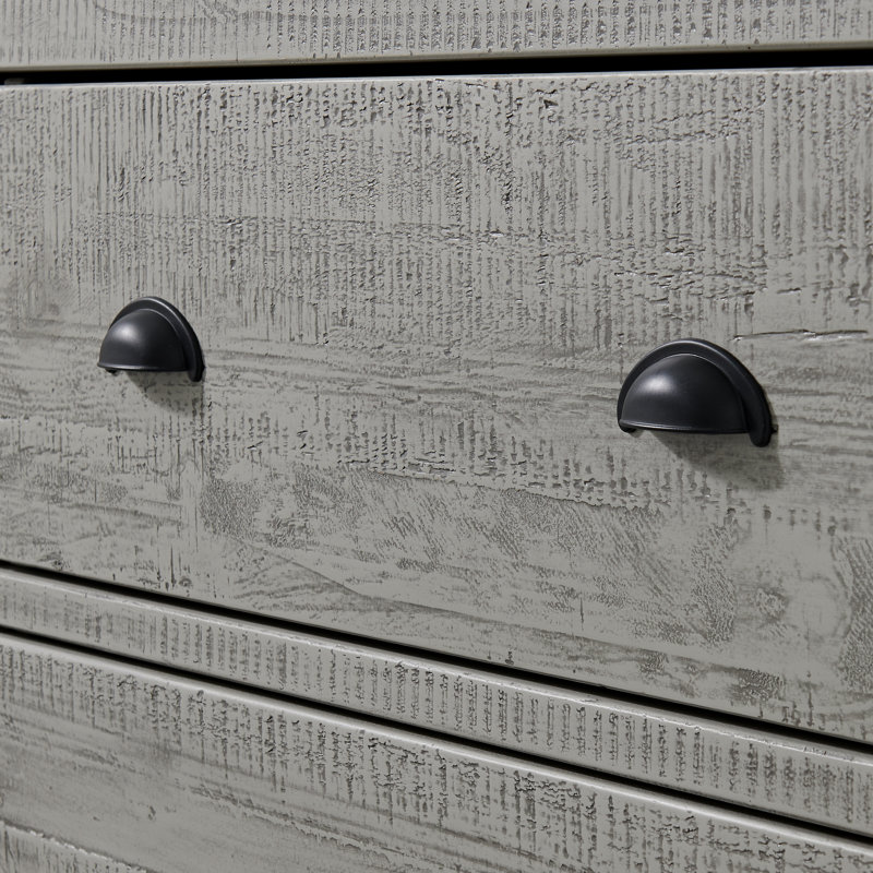 Arden 6-drawer Double Dresser, Gray