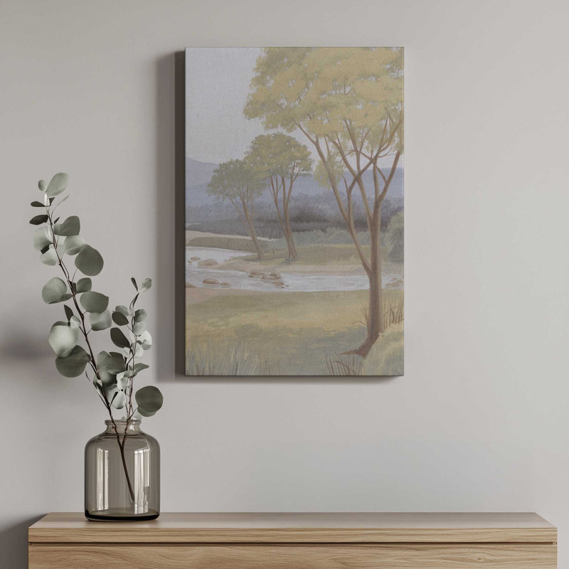 «Dear Riverbank II» par Grace Popp, reproduction d'art sur toile, H 48 po x l 32 po, Wrapped Canvas, Ne s’applique pas