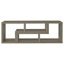 Convertable Bookcase In Grey Driftwood Finish-260427648