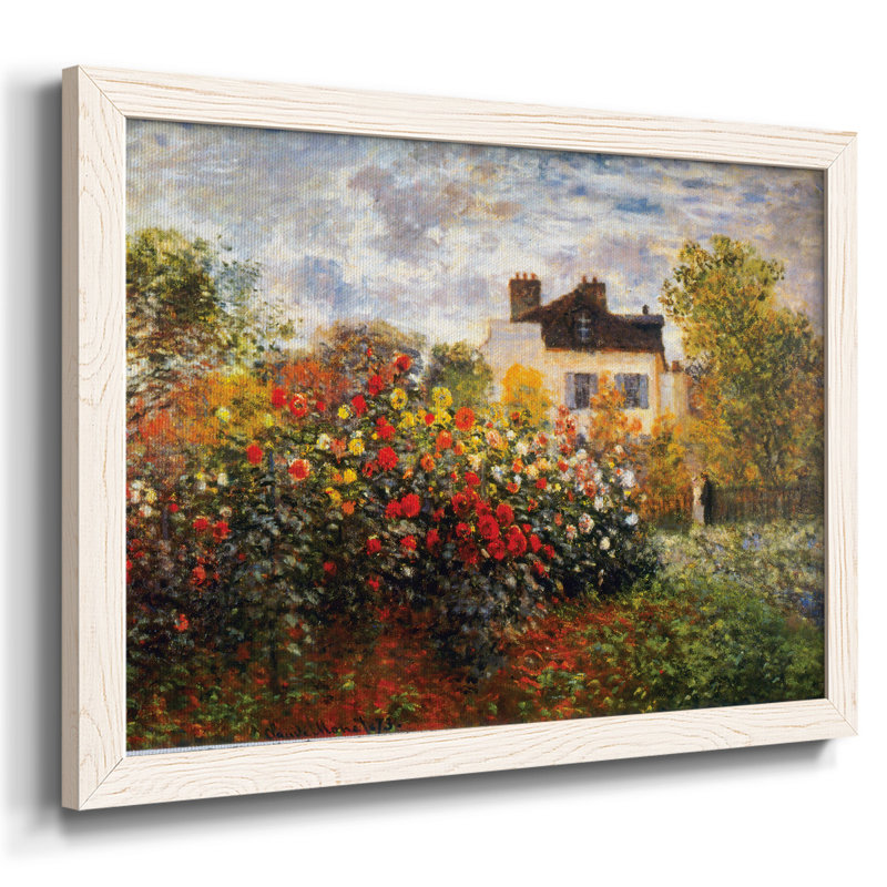 " Argenteuil By Monet ", White, 28" H x 42" W