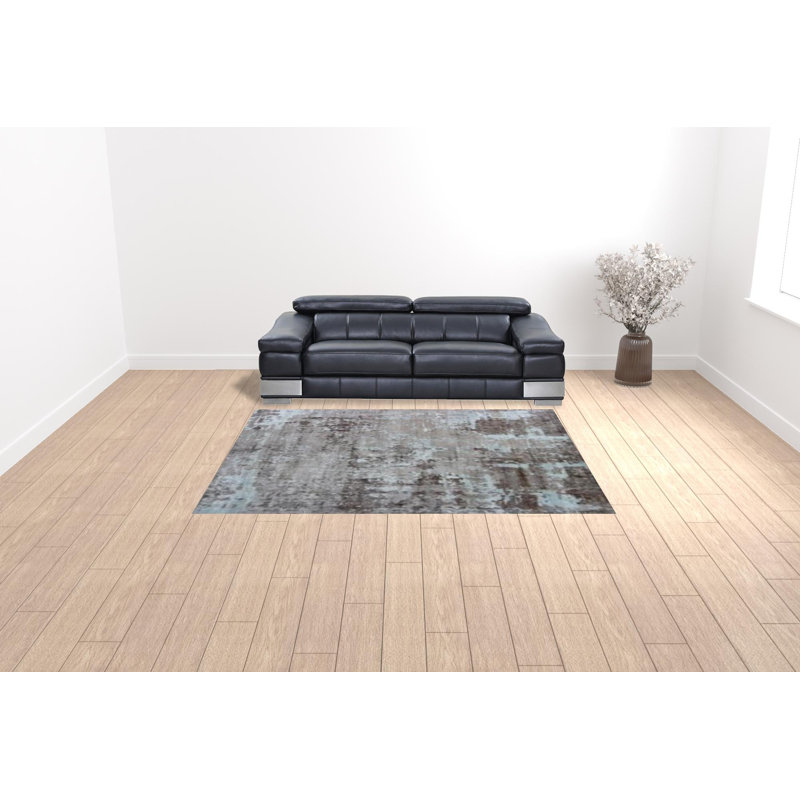 Hand Loomed Viscose Indoor Rug