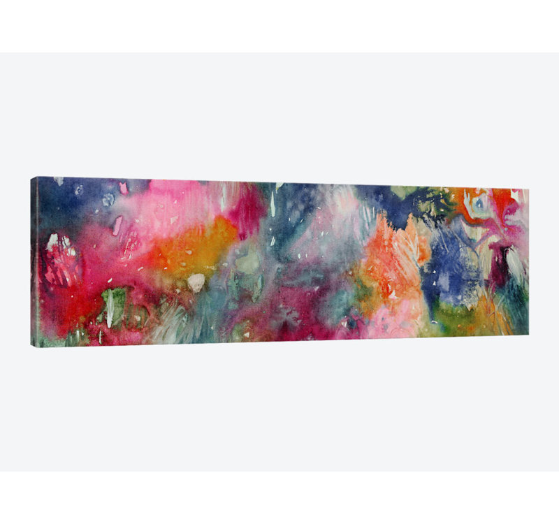 « moody », reproduction d’impression sur toile tendue, H 12 po x l 36 po x P 1,5 po, Toile tendue