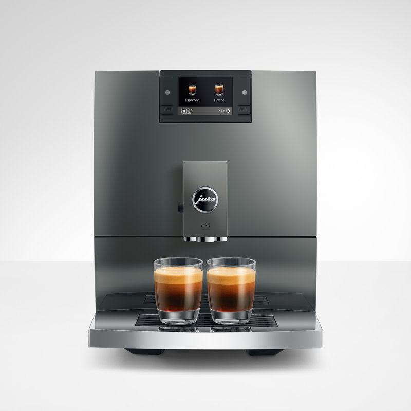 C9 Coffee And Espresso Machine, Dark Inox