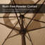Parasol de marché 4,00 po Jaquai-707373799