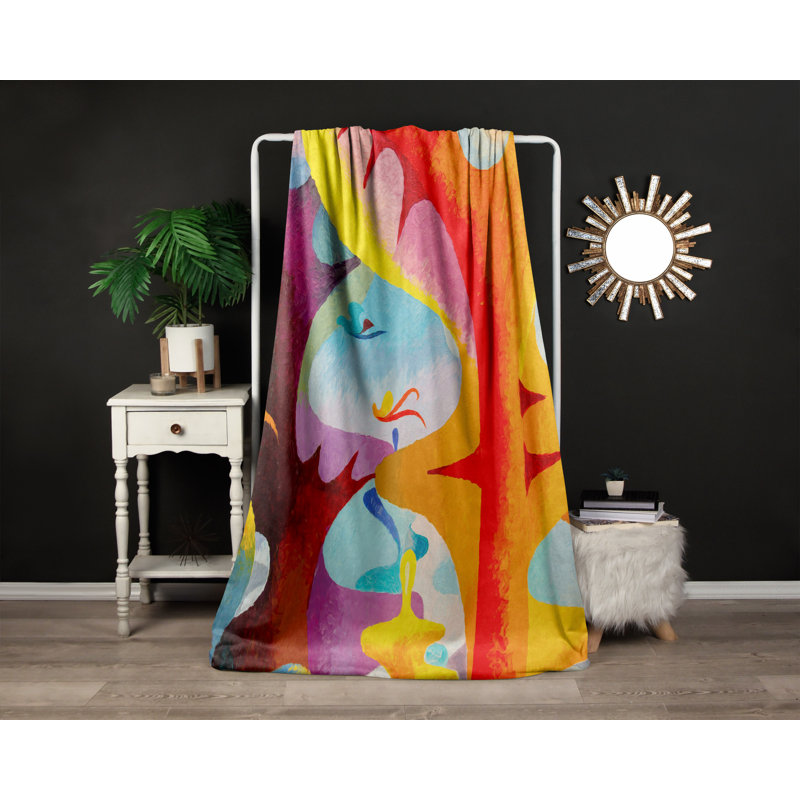 Throw Blanket, 60" L x 51" W