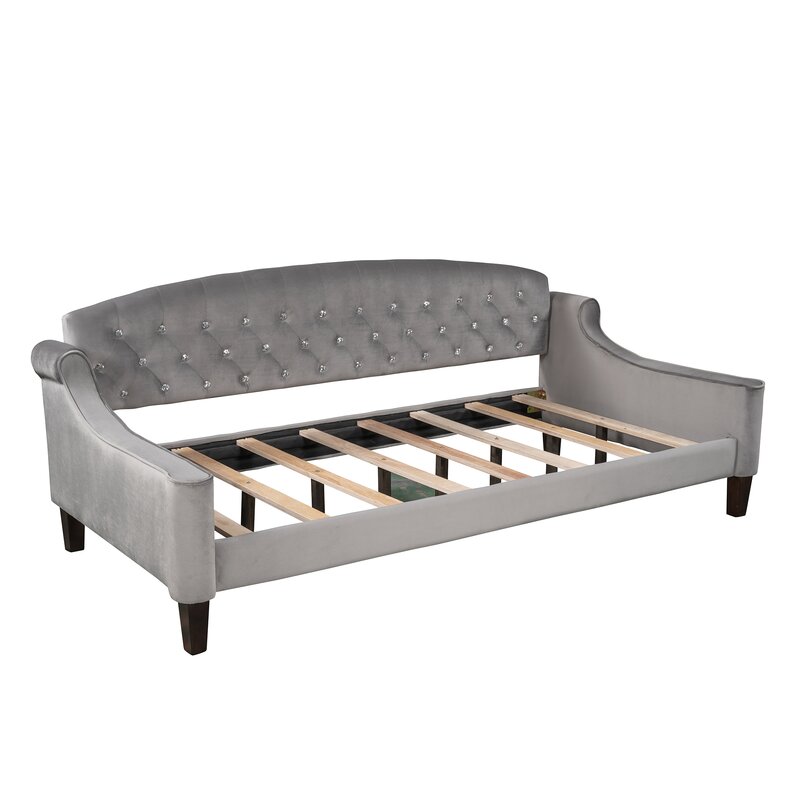 Rosdorf Park Lowesville Upholstered Daybed & Reviews | Wayfair