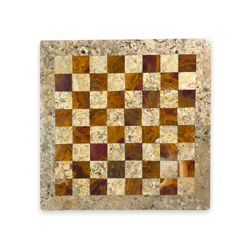 Jeu d'échecs en marbre de qualité supérieure par Marble Cultures