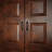 Black Door Pull Handle Wrought Iron Cabinet Door Handle 6" Drawer Handle