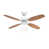 White with White/Brown Blades