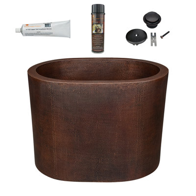 Ensemble de baignoire et de drain BSP5_BTO48DB Premier Copper Products