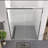 - Finished 56 60" Adjustable Width Double Sliding Shower Enclosure With 1/4" (6mm) Tempered Glass, And Rust For Bathroom Clear Glass Door Hardware,-118932958
