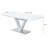 Dining Table, White High Gloss Finish