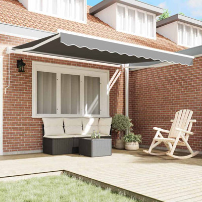 VidaXL 300cm D Retractable Door / Window Awning