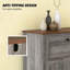 Armoire de rangement Grey Farmhouse-1190700266