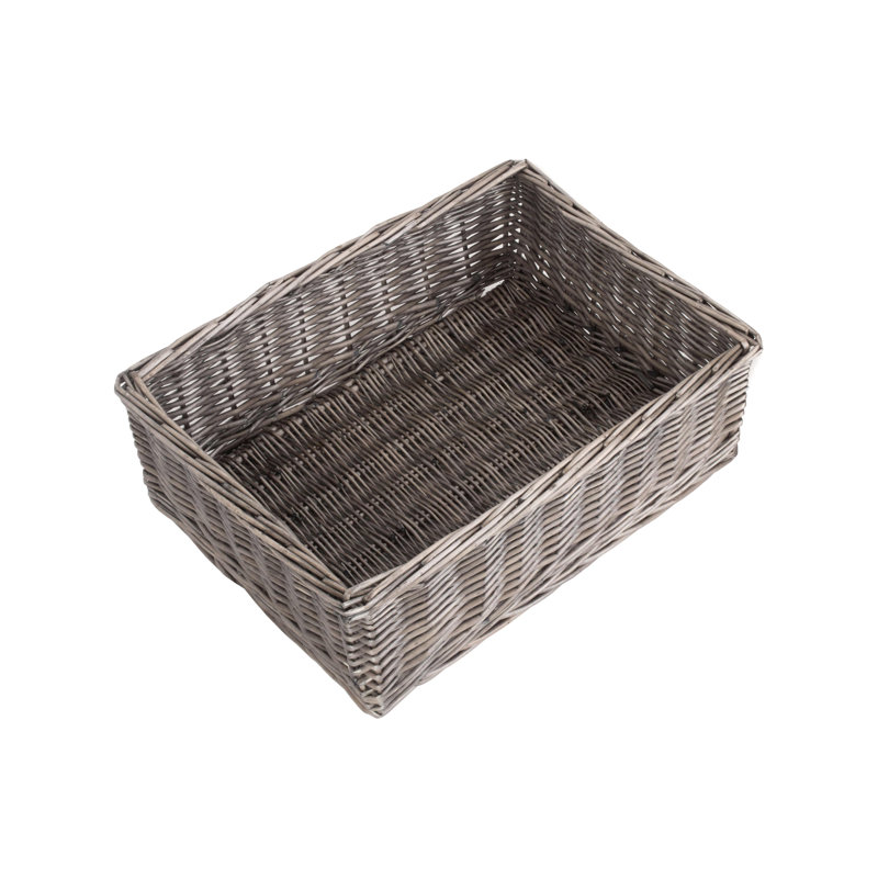Forgan Wicker Storage Tray Basket