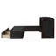 Lit escamotable double avec port USB et grand tiroir