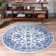 Tapis ivoire / bleu Muth