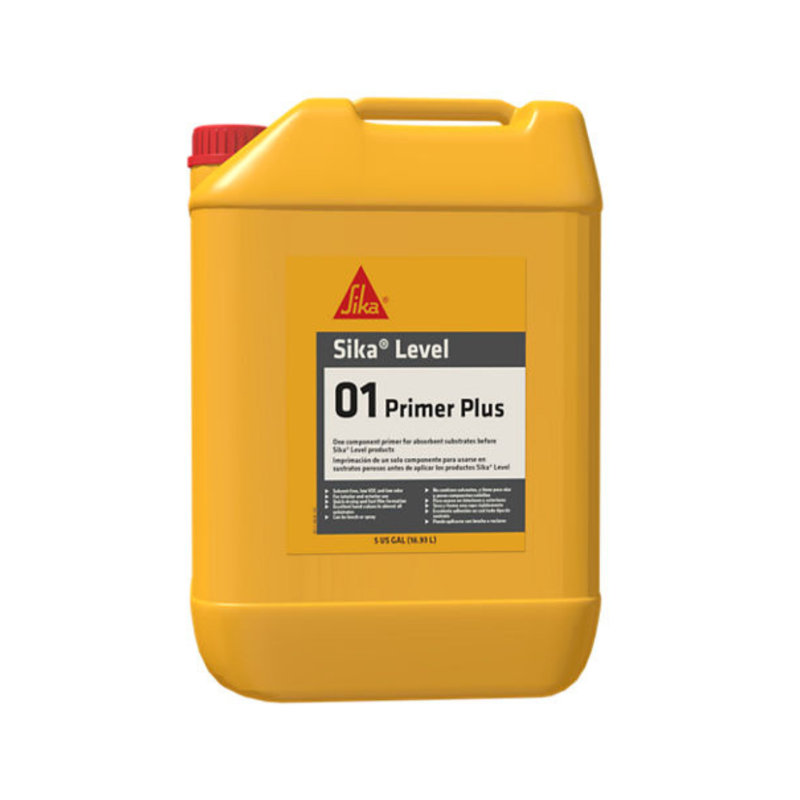 Sika® Level-01 Primer Plus - Primaire acrylique pour supports poreux