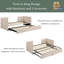 Lit de jour simple avec couchette Chand-88634990