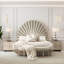 Fantosini Bed Bench - Silver Mist