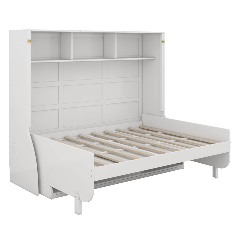 Full Size Murphy Bed With A Desk