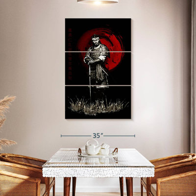 Mait Samurai Sepia Standing Posing Warrior