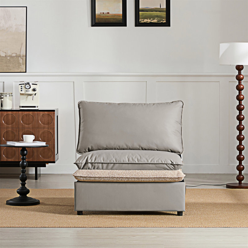 Méridienne simple Accent Chair
