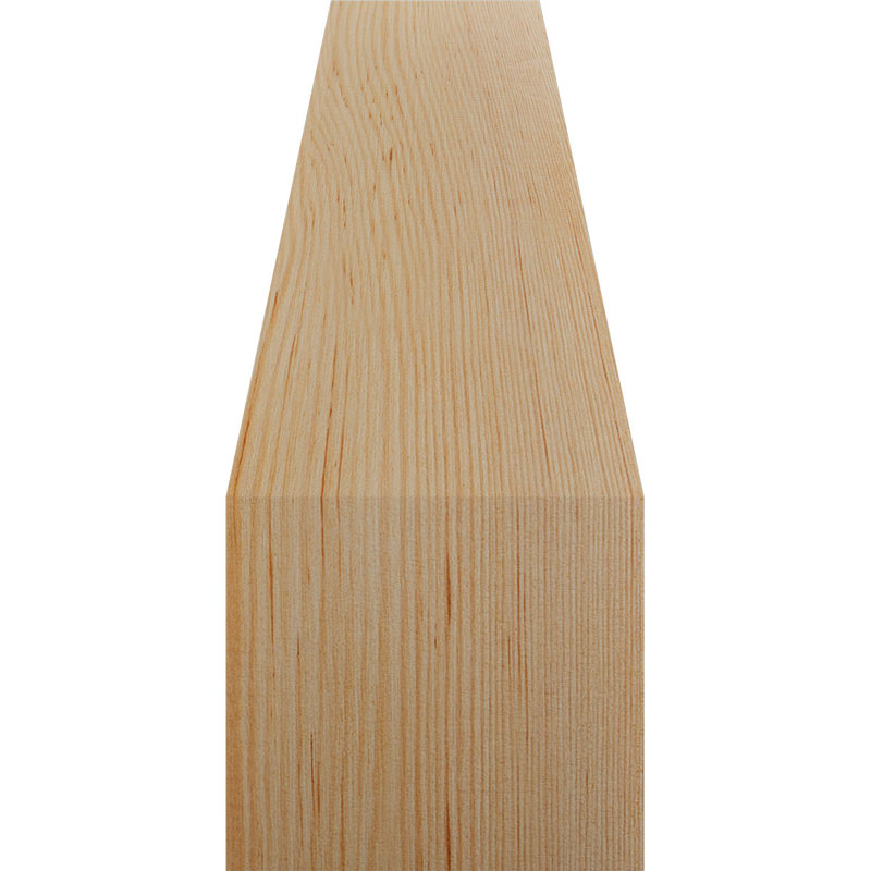 Attelle impériale du genou, Sapin de Douglas, Lisse, H 16 po x l 5,5 po x P 16 po