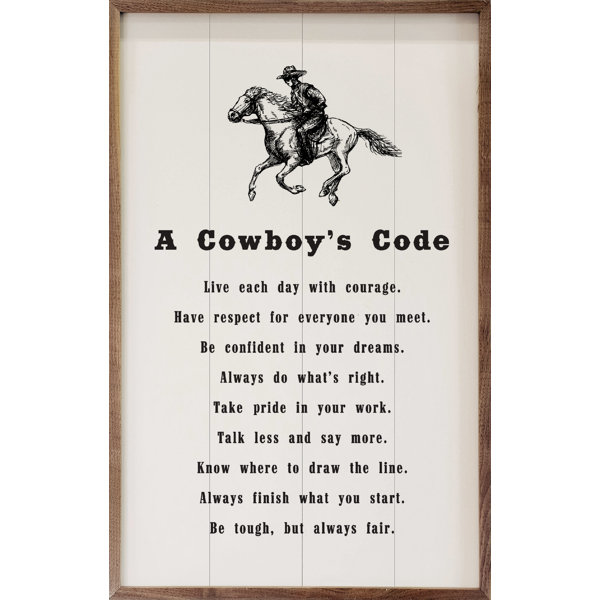 Should We All Aspire to Live Like a Modern-Day Cowboy?