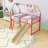 Twin Size Loft Bed With Slide And Playful Accessories-82139611