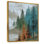 «Winter Pine Tree Forest At Goat Rock Beach», art mural sur toile vert en Californie