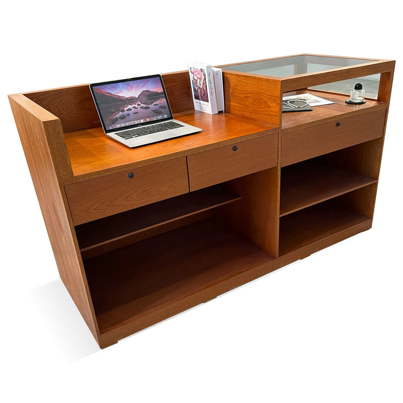 Bureau de réception Mid-Century, 59.06, L 25 pi