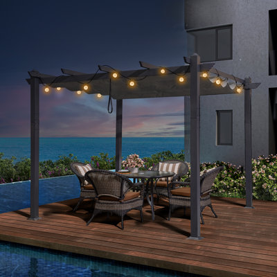 3m x 3m Metal Pergola