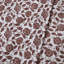 4 pièces grand drap rouille motif floral 100% flanelle de coton Dimensions surdimensionnées pour matelas de 18 po ajustés doux et élastiques pré-rétréci avec plat 2 taies d'oreiller Laver à la machine-124486110
