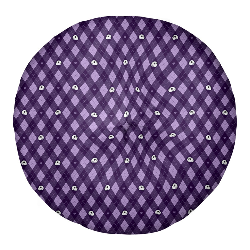 Coussin Katelyn Elizabeth, 26 po x 26 po, Mauve