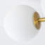 Plafonnier encastré 6 lumières Mid-Century