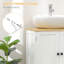 Armoire polyvalente sous le lavabo pour un rangement et une organisation efficaces