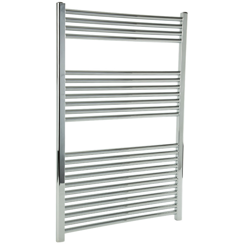 Denby Wall Mount Electric Towel Warmer, Chrome, 44" H x 29.5" W x 5.19" D