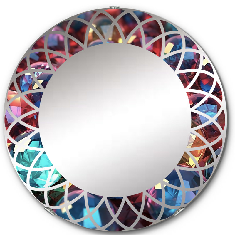 Miroir mural Brickford, 24 po x 24 po