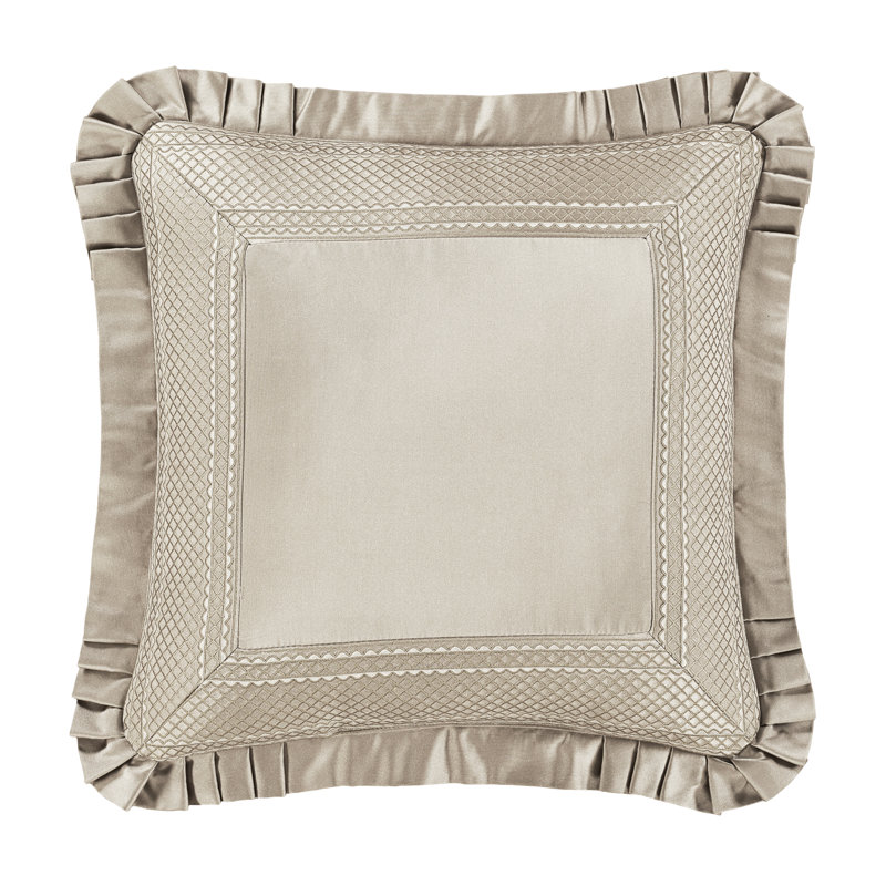 Brunello - Coussin décoratif carré en lin 20 po