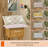 Ensemble de housse de couette 100% coton couleur percale 3 pièces Color Sense-110376884-110376885