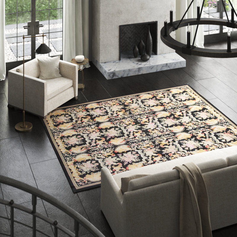 Aubusson One-of-a-Kind 7'11" X 10'1" Flatweave Area Rug