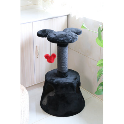 Arbre à chat Disney avec casier - poteau à griffer en corde de sisal